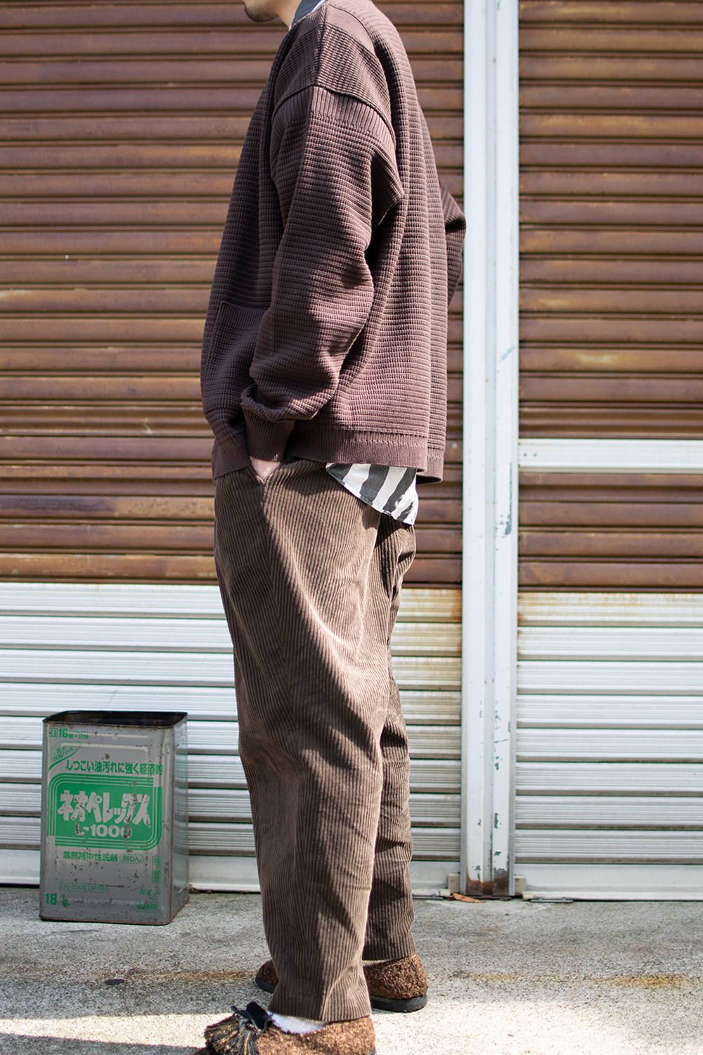 服も自転車も。