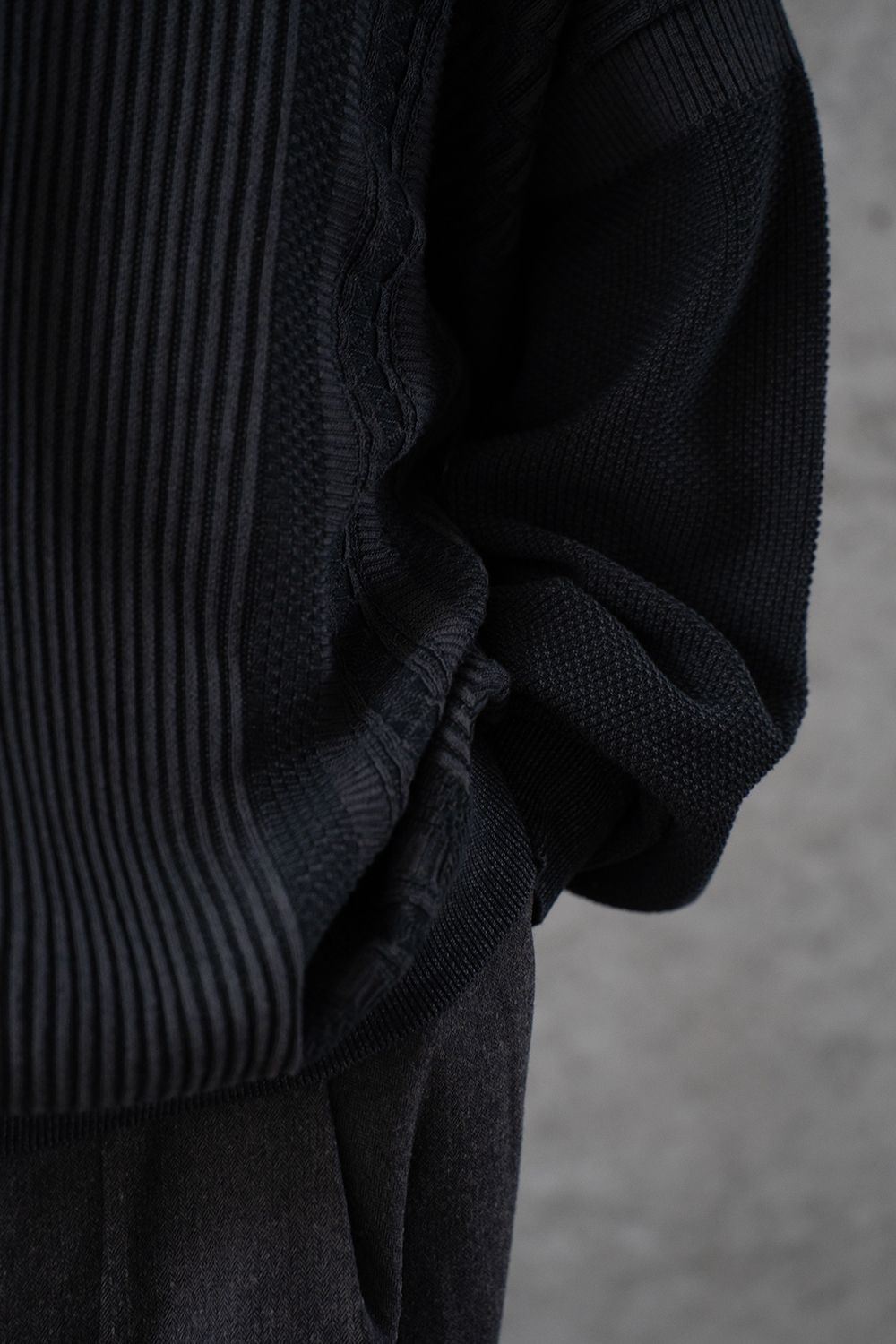 【26SS】Yukishiro Knit(BLACK)