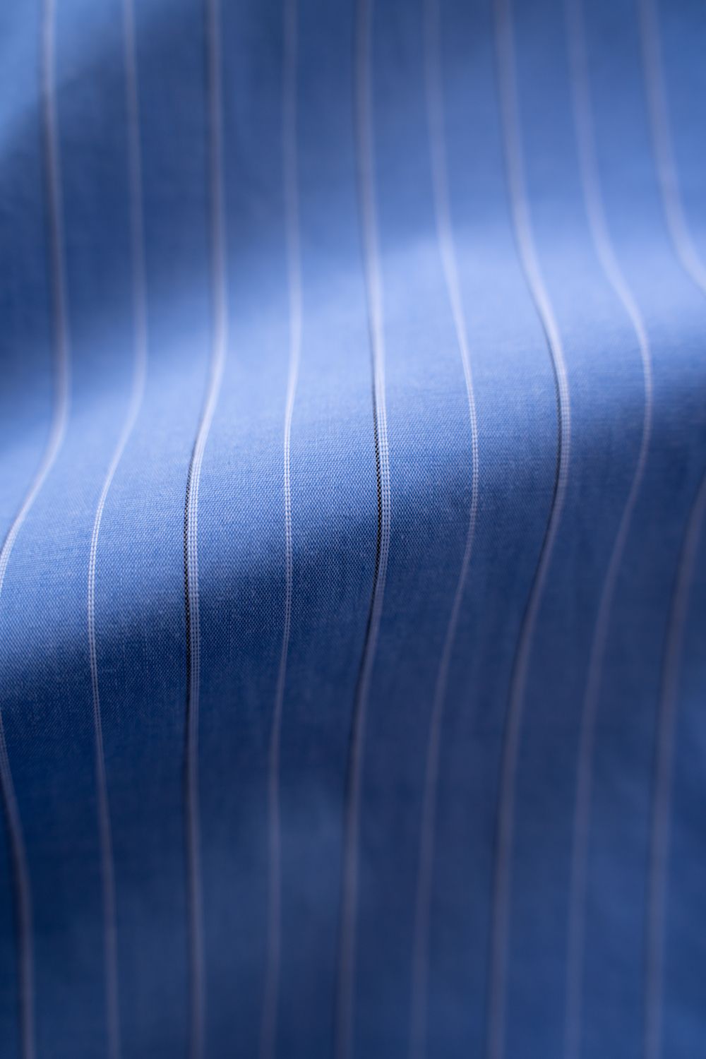 【26AW】ブロードレギュラーカラーシャツ(BLUE STRIPE)