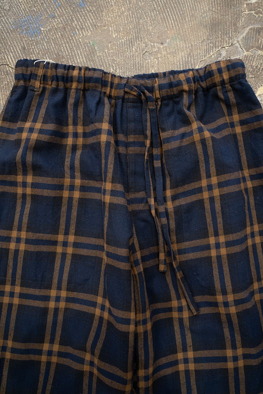 【ラスト1点】"calm"pajama /パジャマ(セットアップ)【ユニセックス】(BROWN×NAVY)