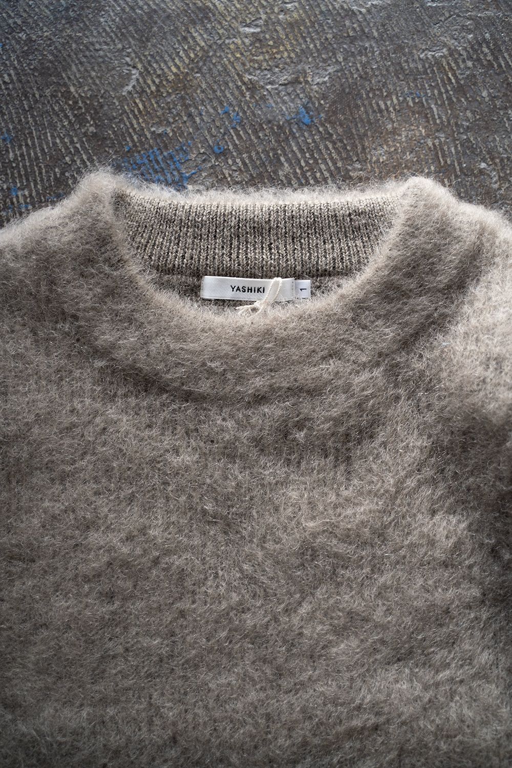 YASHIKI - 【ラスト1点】【24AW】Akane Mohair Knit(BEIGE) | Salty