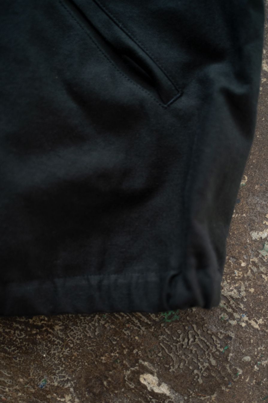 【26SS】コットンモールスキンジップブルゾン(DARK GREEN)