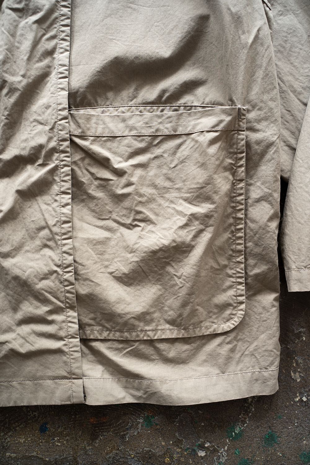 【ラスト1点】【22SS】Reversible 2 Button Jacket(KHAKI)