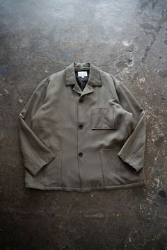 【25AW】ウールサージカバーオール(SAGE)