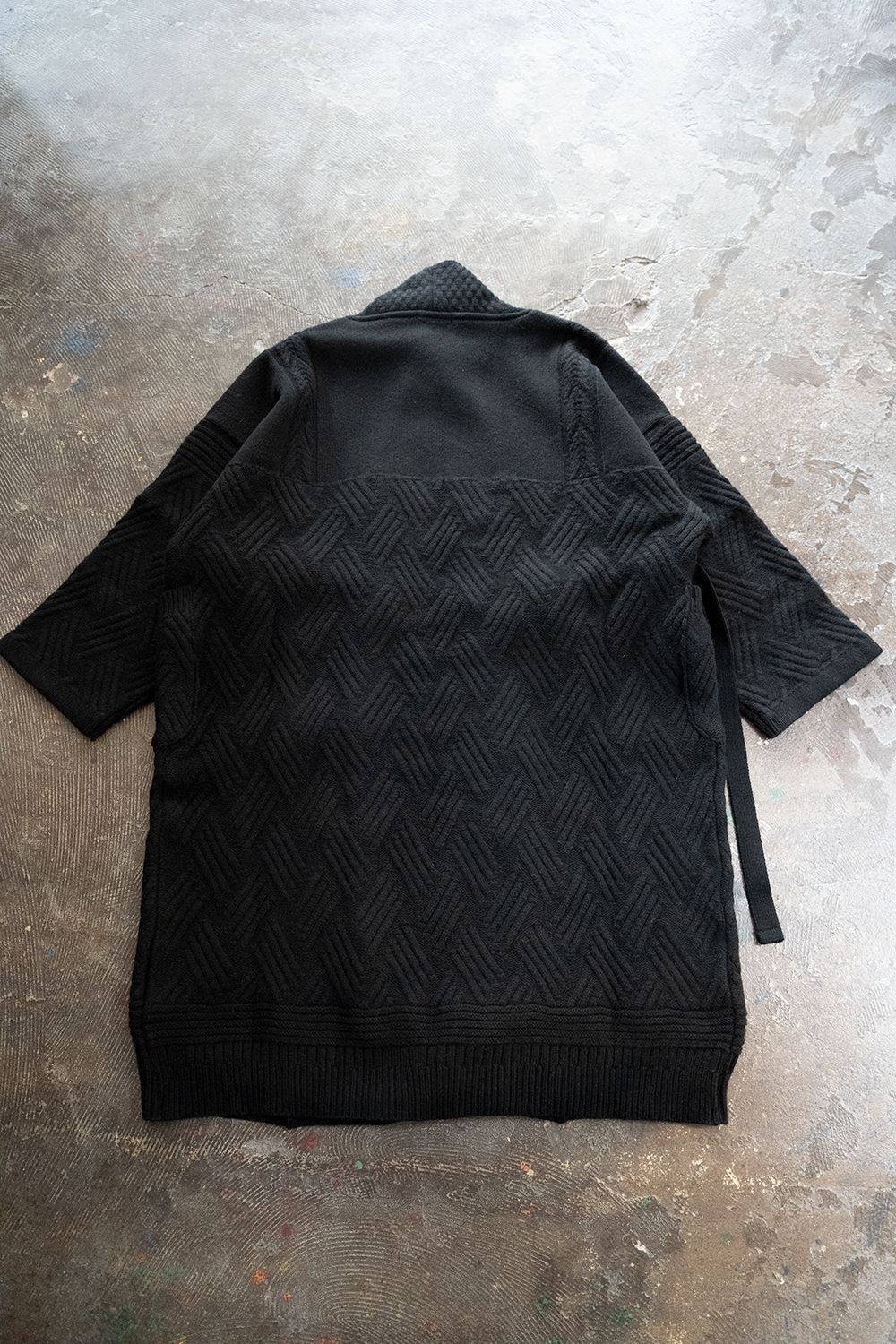 【ラスト1点】【22AW】Hoko Knit Coat(BLACK)
