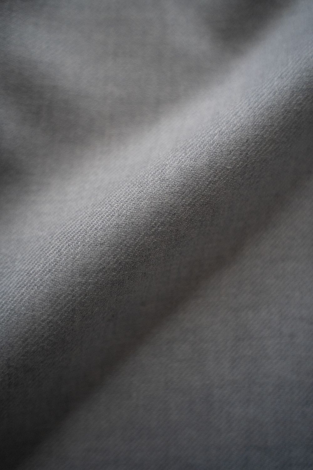【ラスト1点】【24AW】Super120'sウールシャツ(LIGHT GRAY)