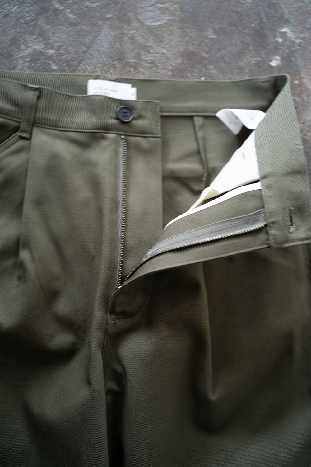 STILL BY HAND - 【25SS】コットンツイルワイドペインターパンツ STILL BY HAND - 【25SS】コットンツイルワイドペインターパンツ