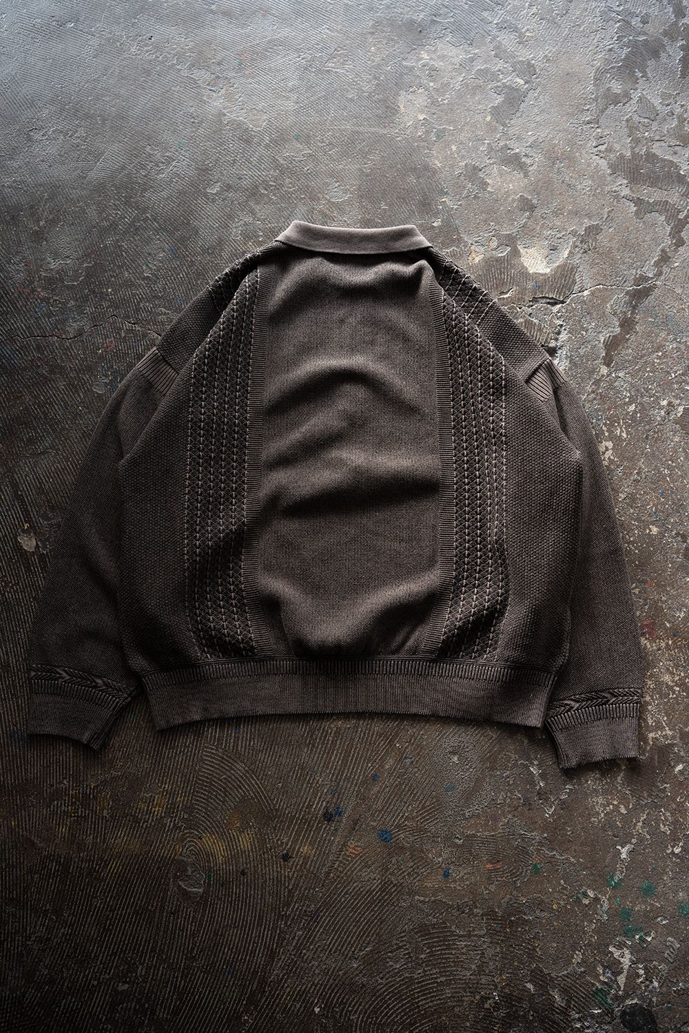 【26SS】Kanto Knit Polo(GREIGE)