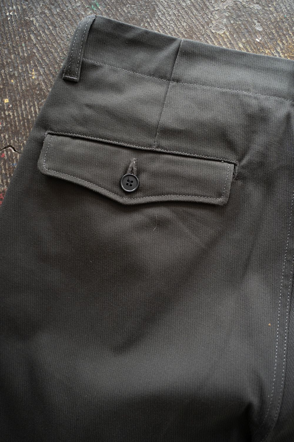 STILL BY HAND - 【25SS】ヘビーコットンツイルニータックパンツ