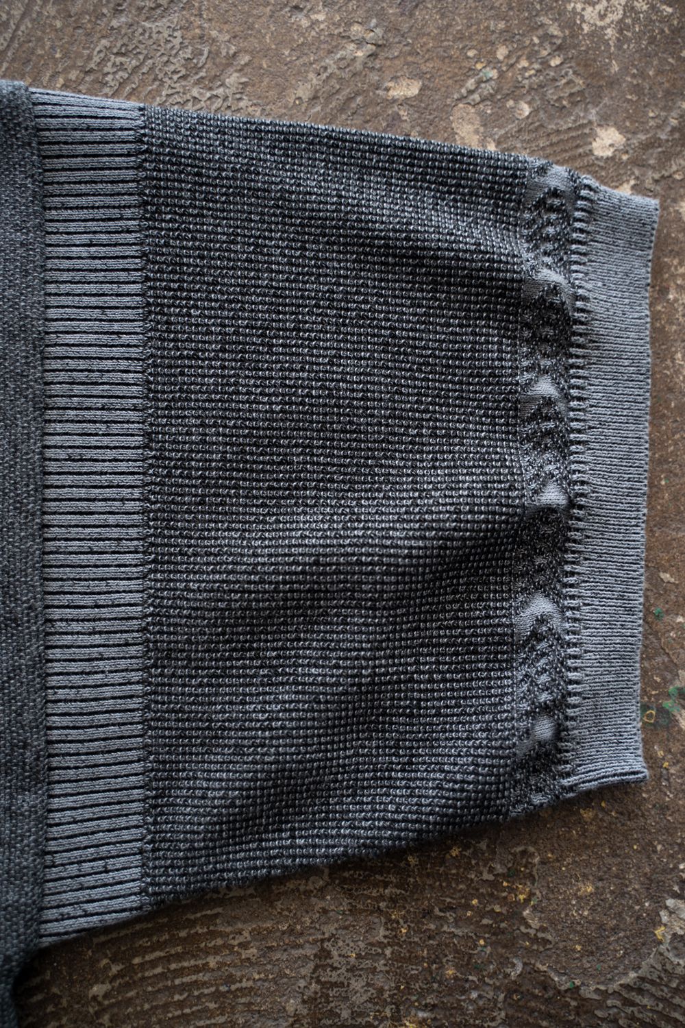【26SS】Ryokufu Henley Knit(BLUE)