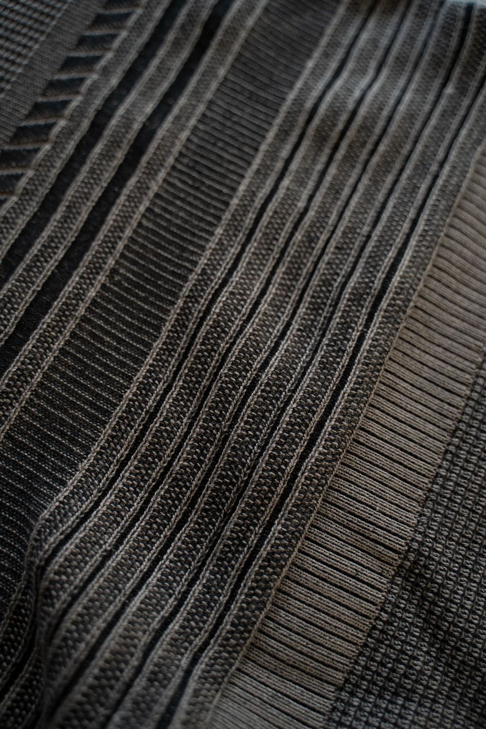 【25AW】Fuyushigure Half Zip Knit(GREIGE)