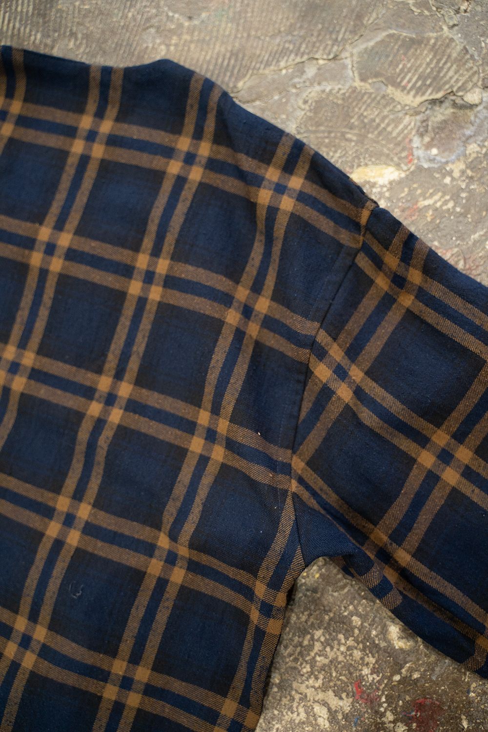 【ラスト1点】"calm"pajama /パジャマ(セットアップ)【ユニセックス】(BROWN×NAVY)