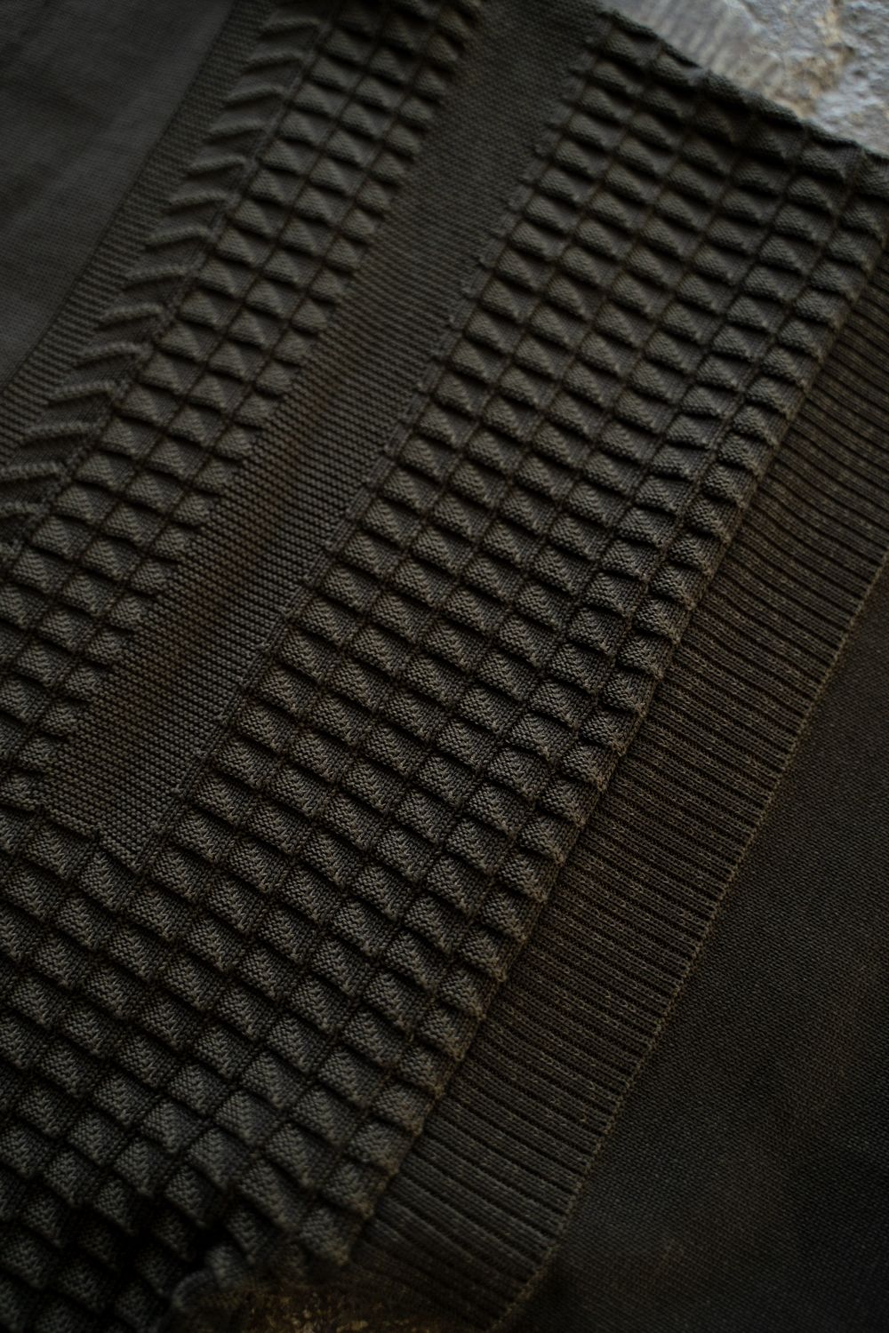 【25AW】Hakuhyo Zip Cardigan(DARK OLIVE)