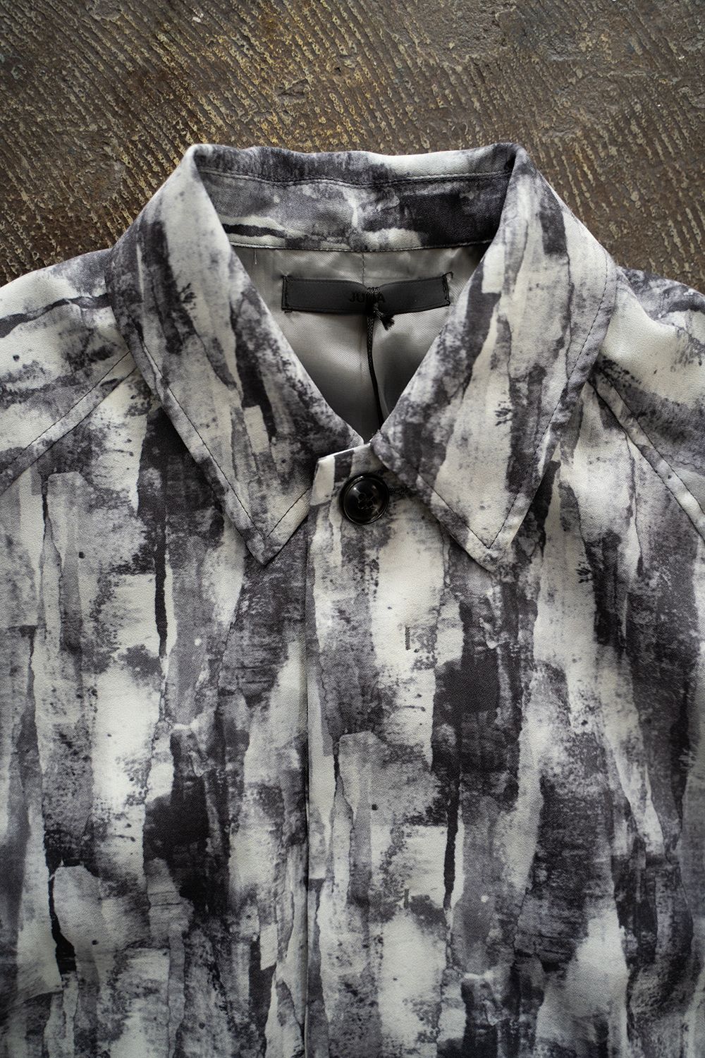 juha - 【ラスト1点】【24SS】Abstract Print Short Jacket