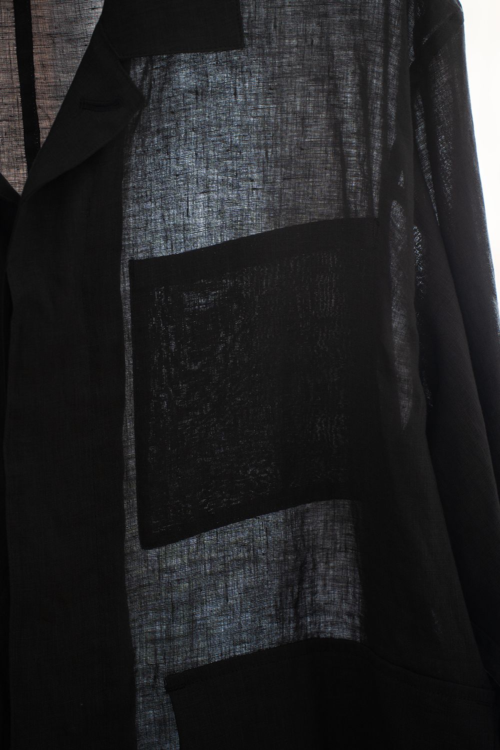 【26SS】リネンミニマルカバーオールジャケット(BLUE GREY)