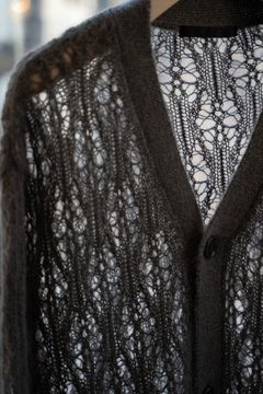 【ラスト1点】【24AW】Melt Cardigan/メルトカーディガン(FAWN)