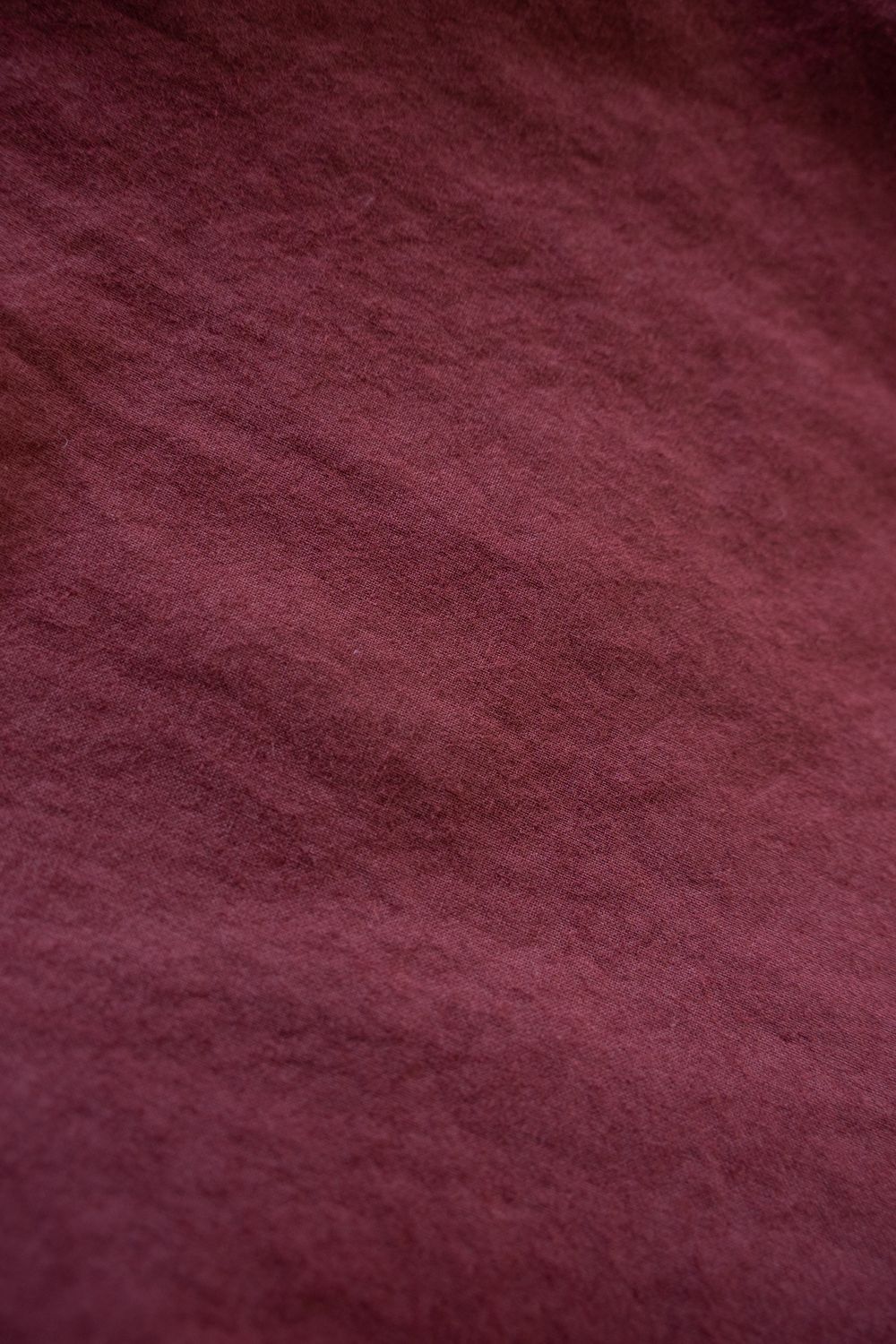 【ラスト1点】【25AW】ガーメントダイダンプシャツ(BORDEAUX)