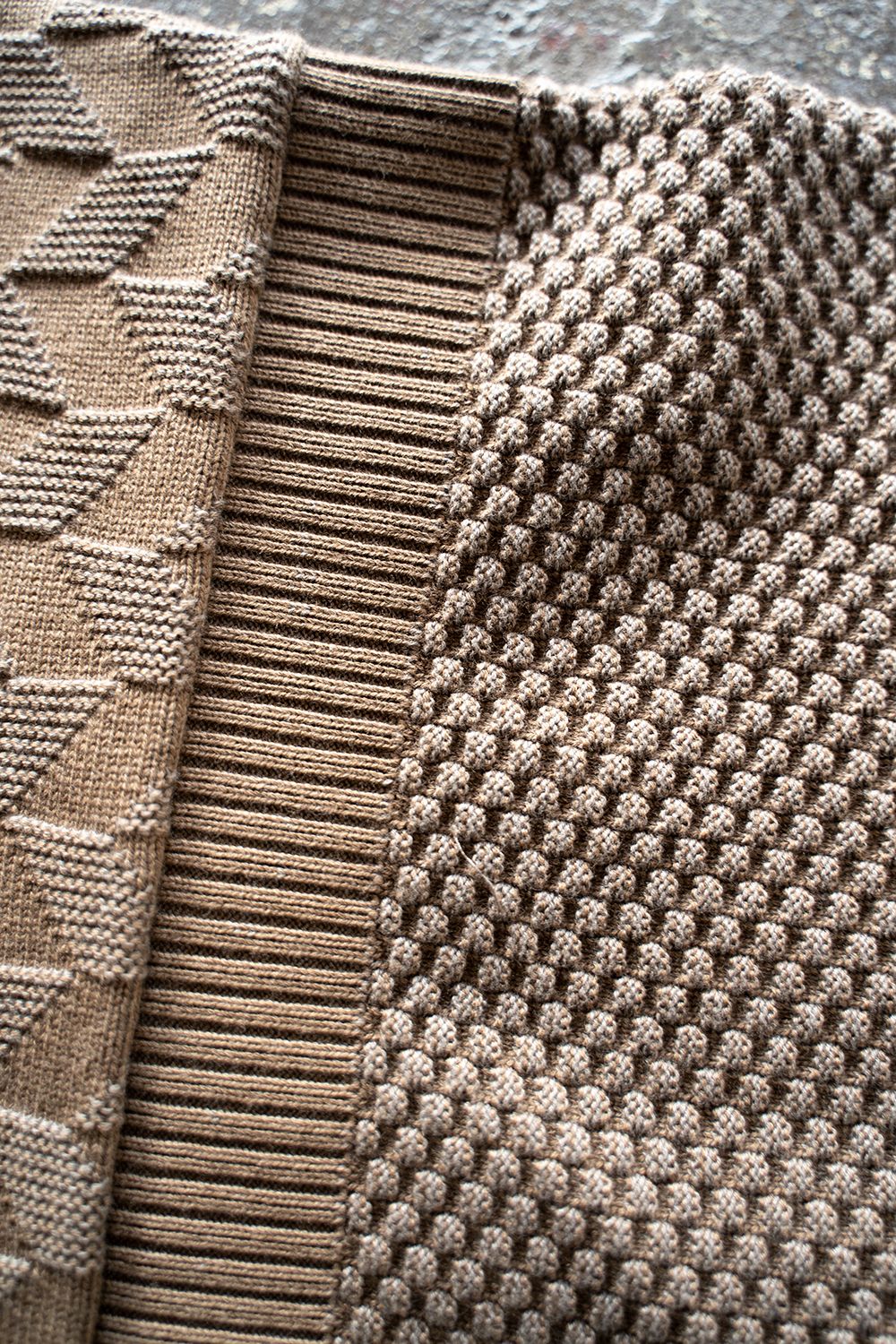 YASHIKI - 【ラスト1点】【22SS】Natsumi Knit Blouson(MOCHA