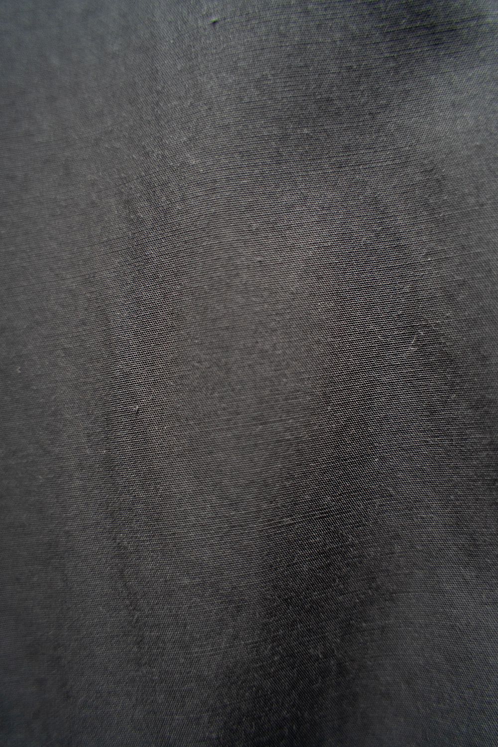 【ラスト1点】【24SS】キュプラ×綿シャツブルゾン(BLACK)