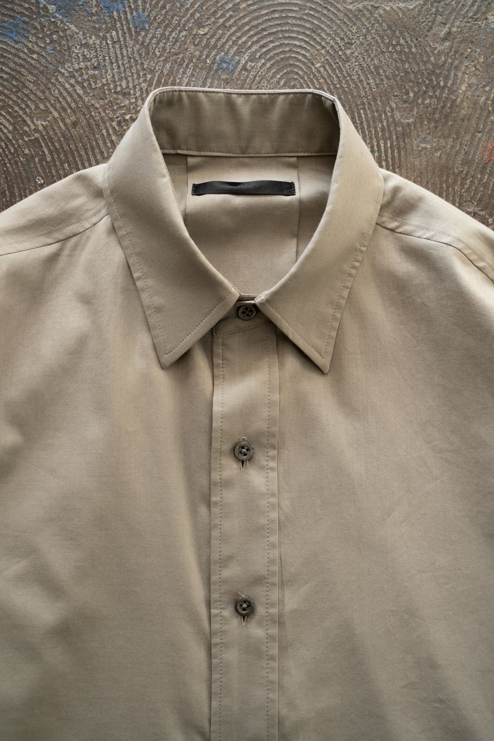 【25AW】Air Lawn L/S Shirt/エアーローンロングスリーブシャツ(GREIGE)