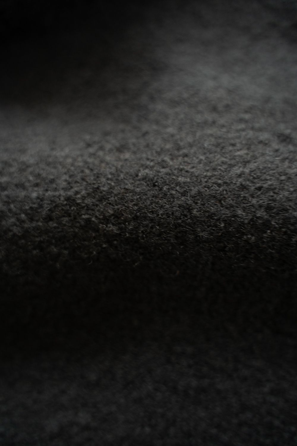 【ラスト1点】【24AW】ウールパイルジップベスト(CHARCOAL)