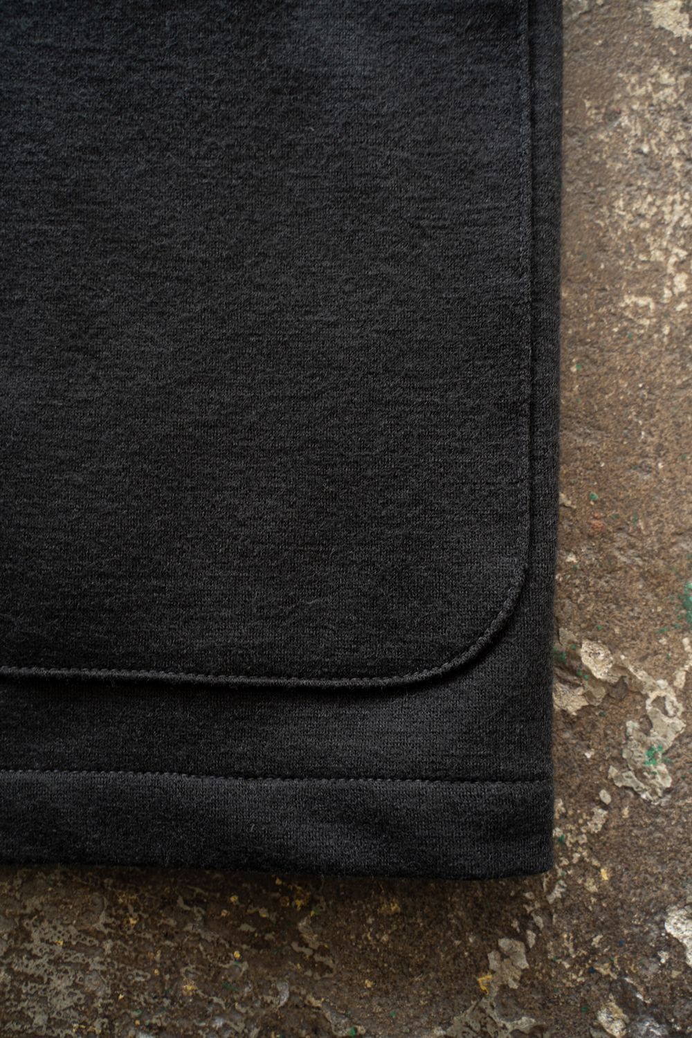 【25AW】ウールジャージーダブルジャケット(CHARCOAL)