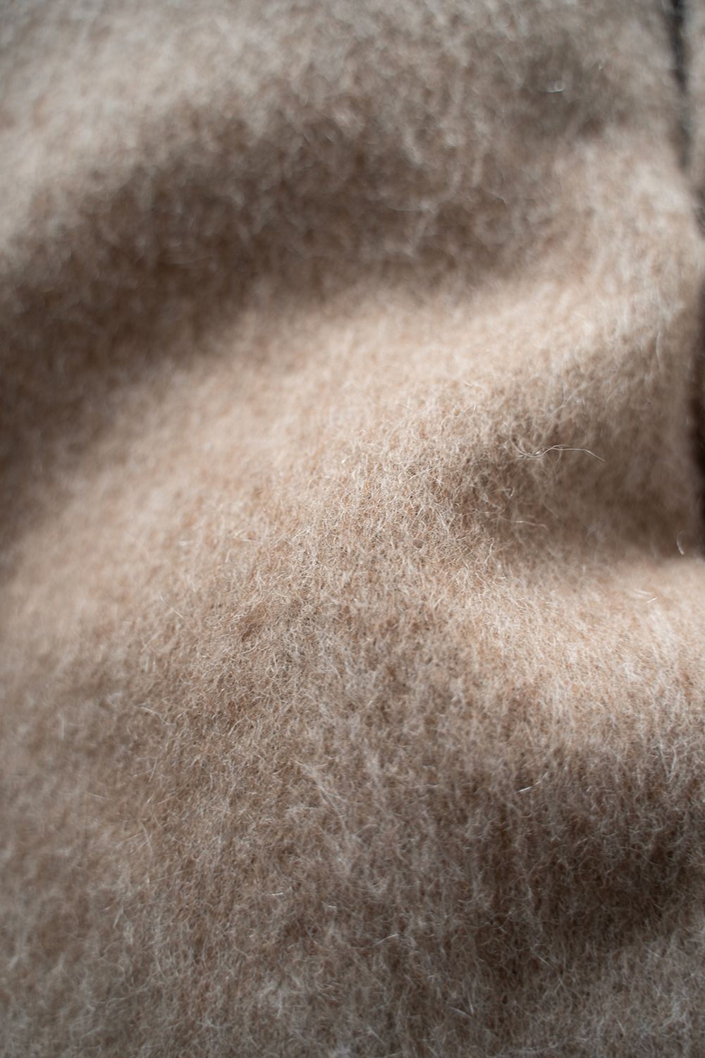 【ラスト1点】【25AW】Mohair Shaggy Tapered Pants/モヘアシャギーテーパードパンツ(BEIGE)