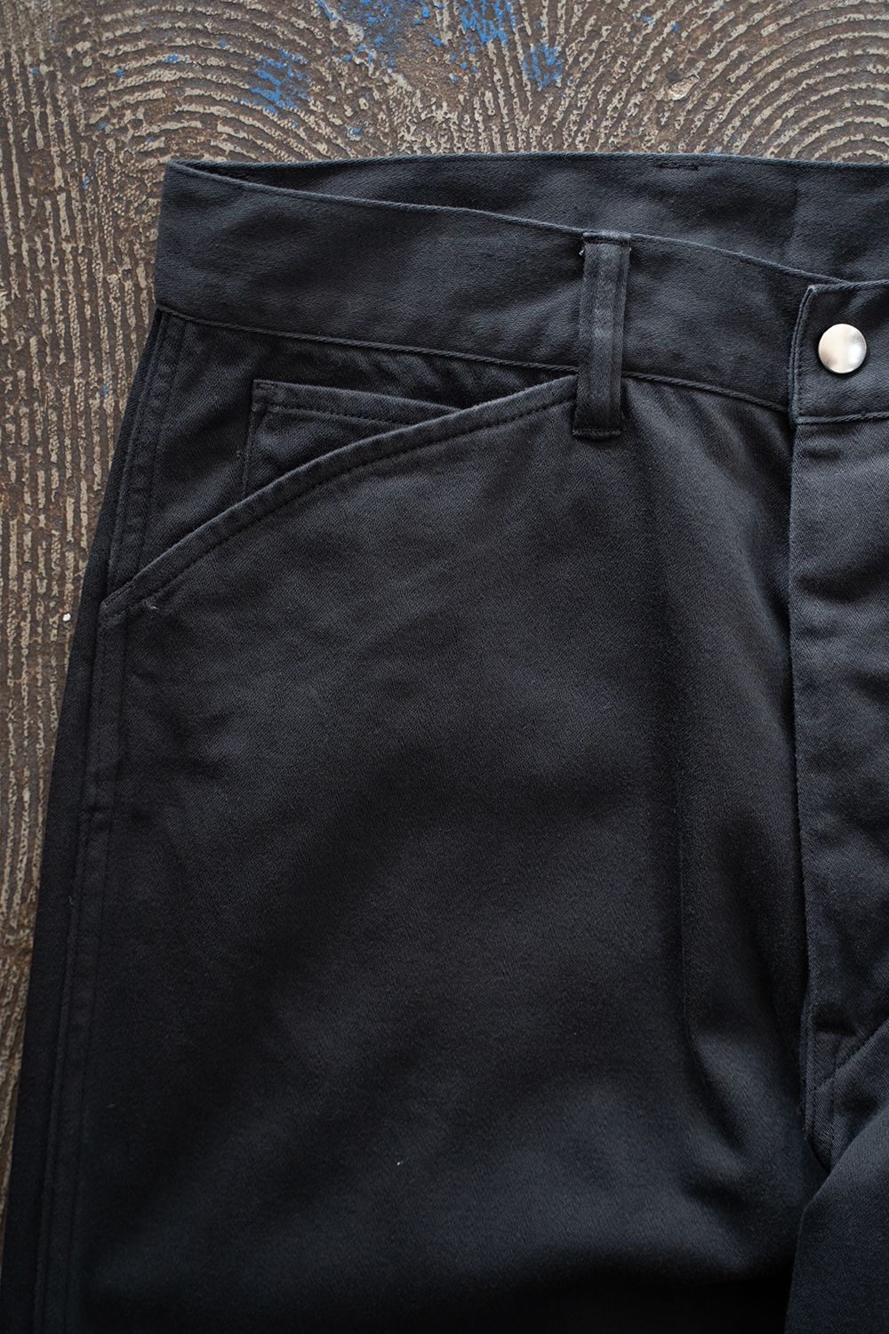 【26AW】Satin Frisco Pants(CHARCOAL)