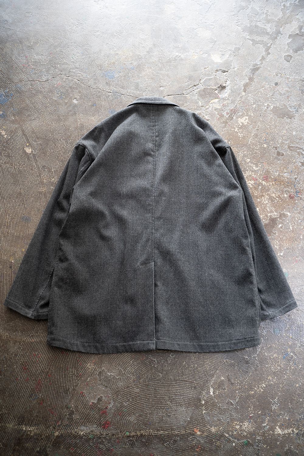 【25AW】 Glen Check Jacket/グレンチェックジャケット(GRAY)