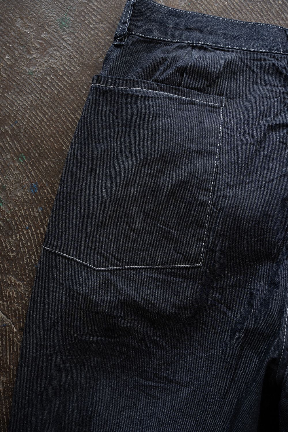 【26SS】5.5ozデニムワンタックパンツ(INDIGO)