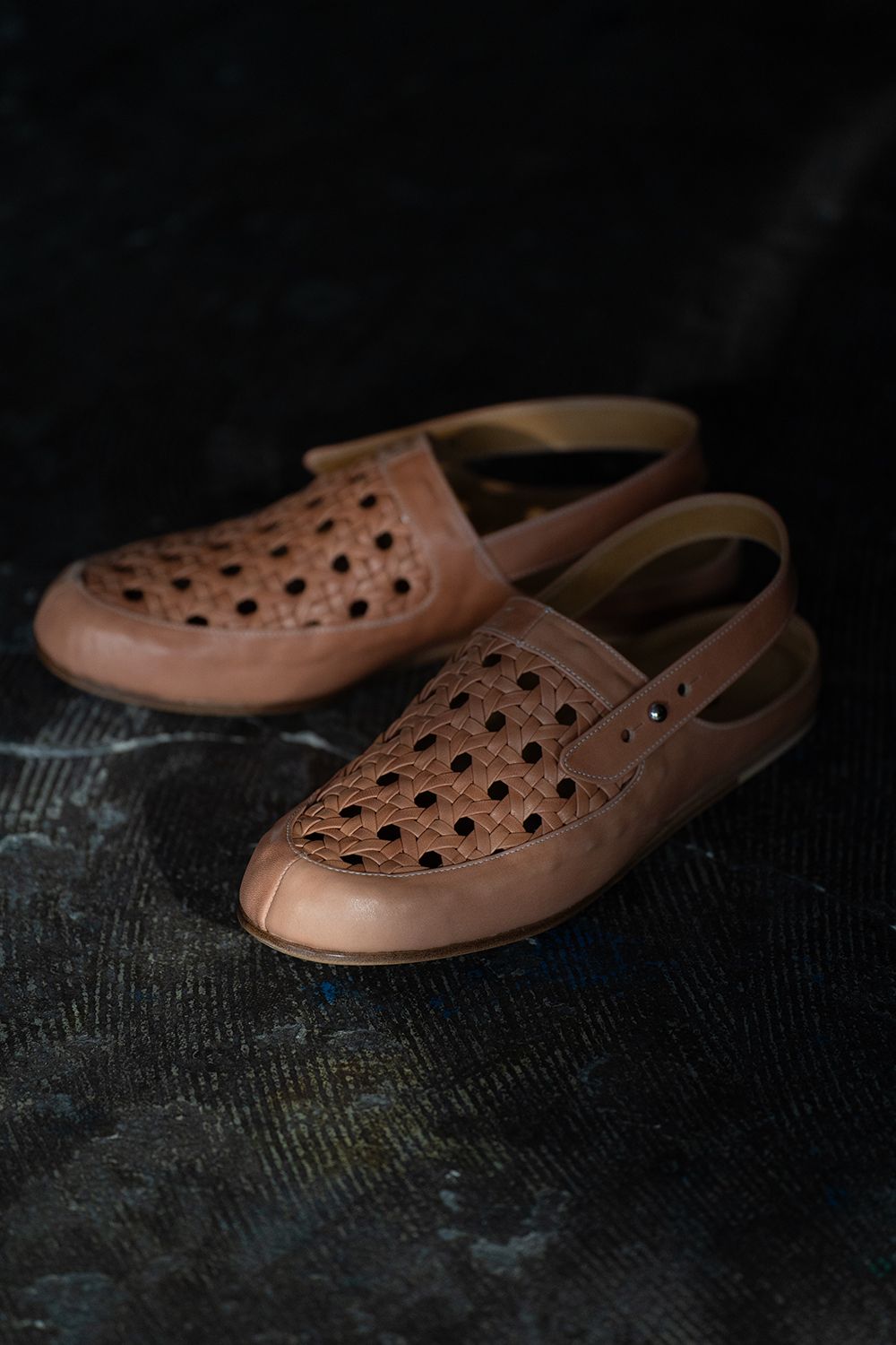 Cage Sandal(camel)