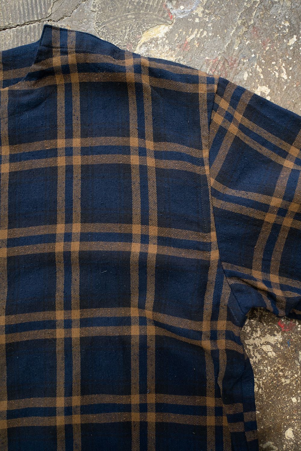 【ラスト1点】"calm"pajama /パジャマ(セットアップ)【ユニセックス】(BROWN×NAVY)