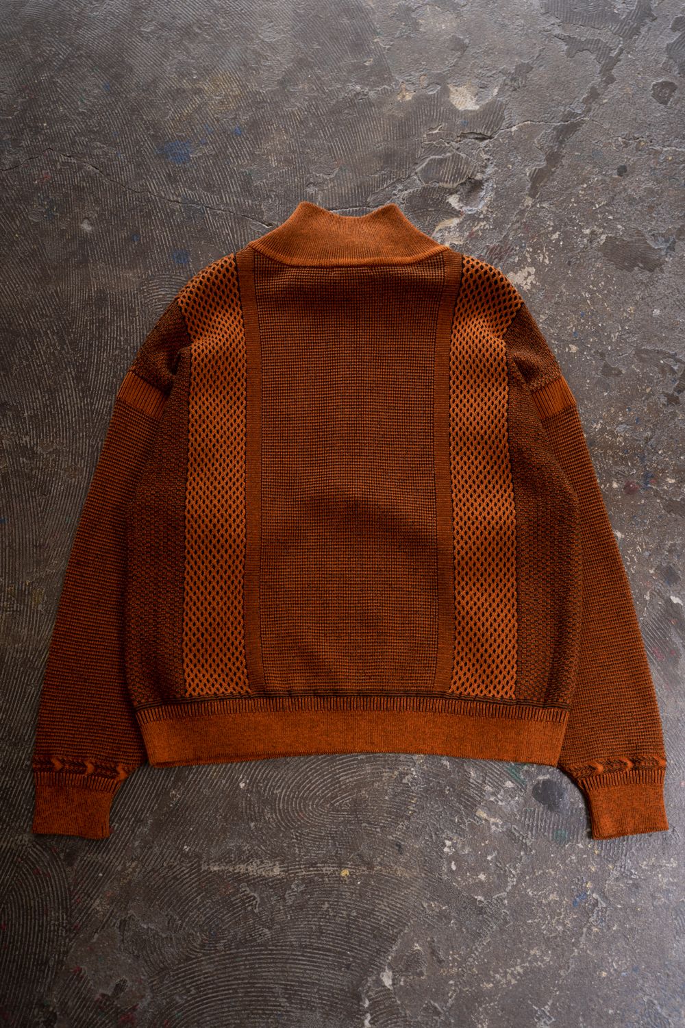 【26AW】Karita Half Zip Knit(ORANGE)