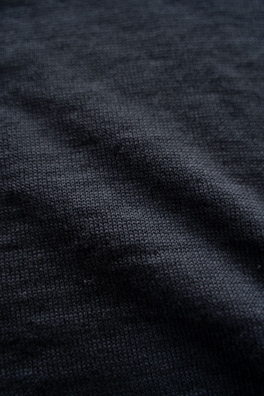 【26SS】リネン×コットンニットTee(BLUE GREY)