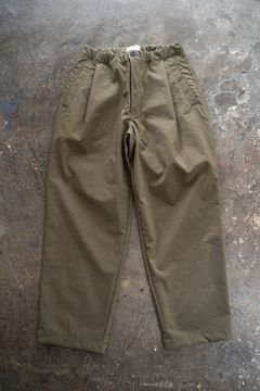 【ラスト1点】【24SS】ディープタックナイロンイージーパンツ(OLIVE)