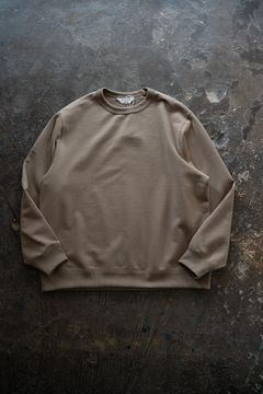 【ラスト1点】【26SS】プルオーバースウェット(KHAKI BEIGE)