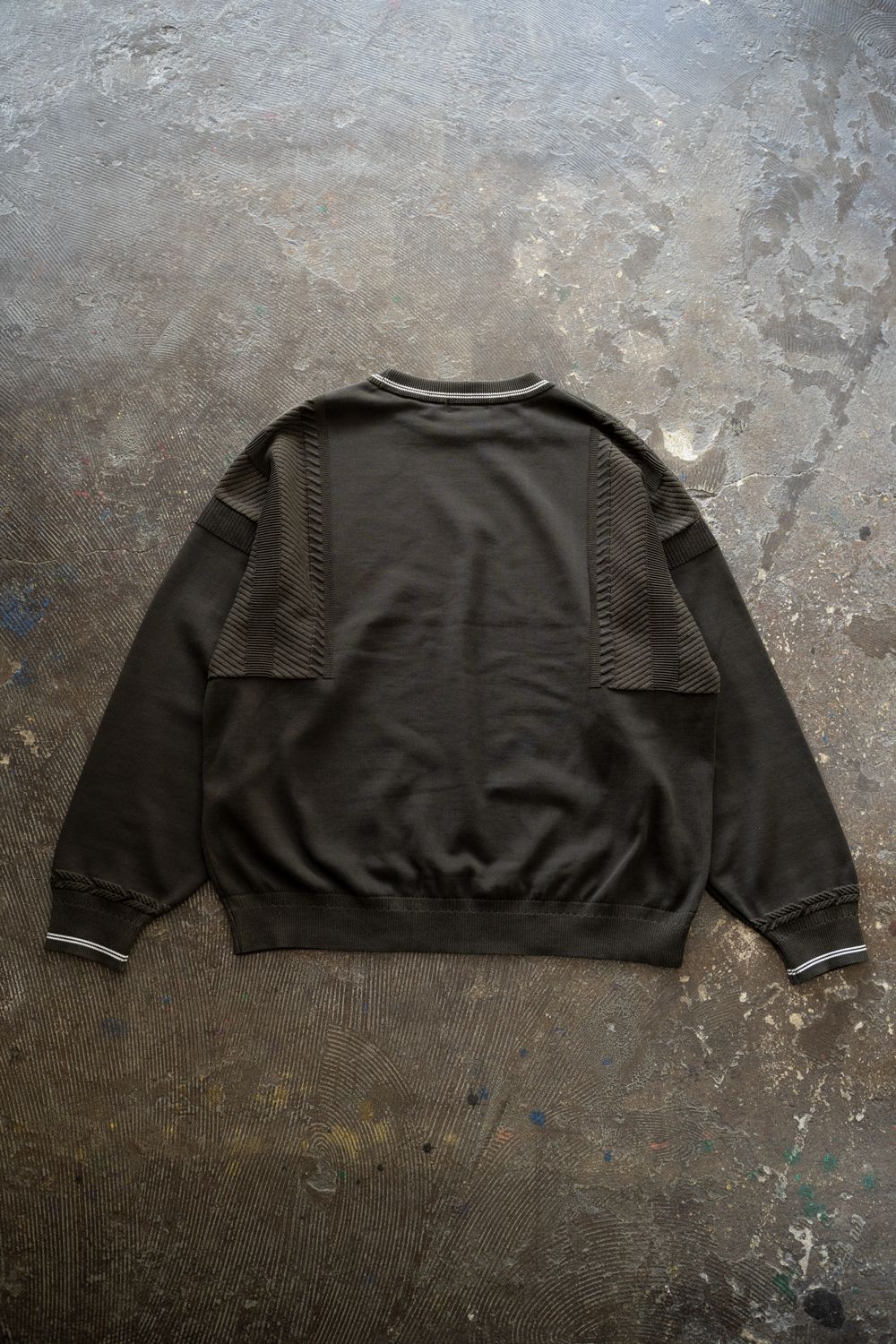 【25AW】Shimobashira Knit(DARK OLIVE)