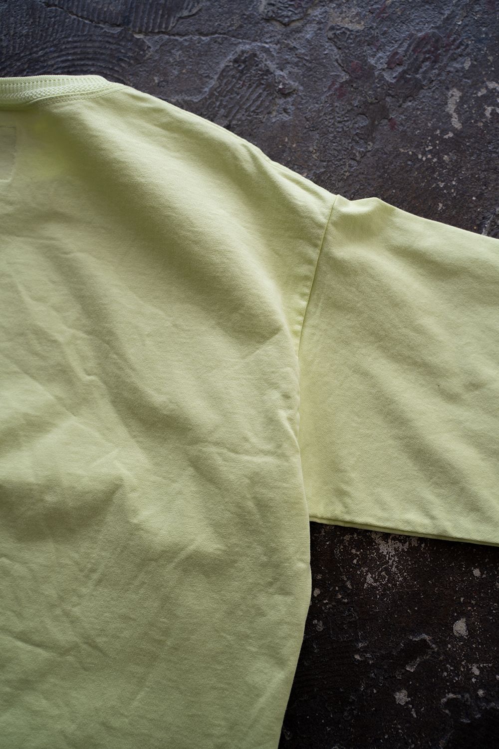 【ラスト1点】Silket Cotton H/S Tee(YELLOW)