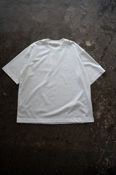 【26SS】オーバーサイズネックリブTシャツ(WHITE)