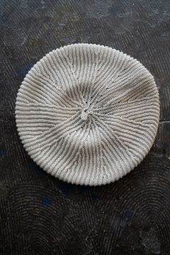 【22SS】Yukitsuri Beret(PEARL GRAY)