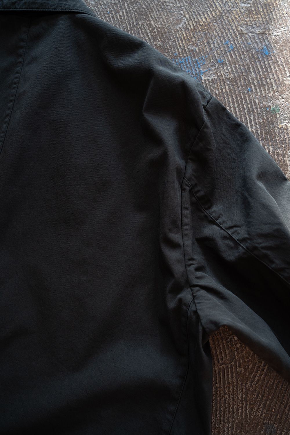 【ラスト1点】【26SS】ガーメントダイ3Bジャケット(INK BLACK)