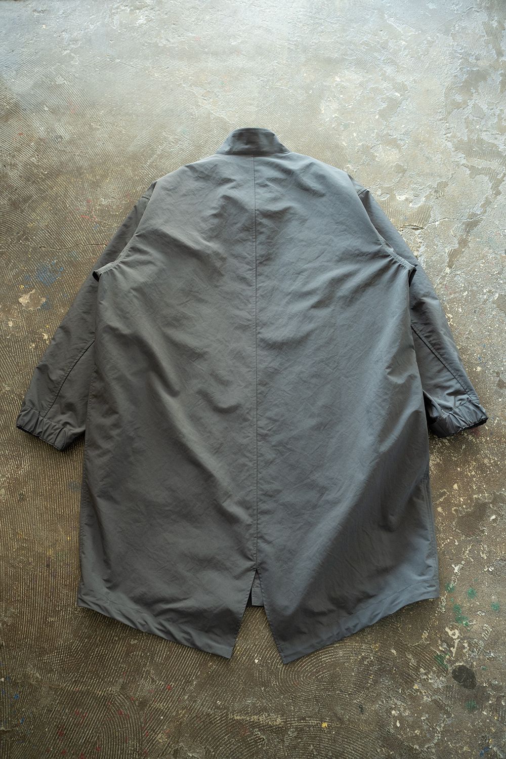 【ラスト1点】【24SS】ライナー脱着スタンドカラーコート(BLUE CHARCOAL)