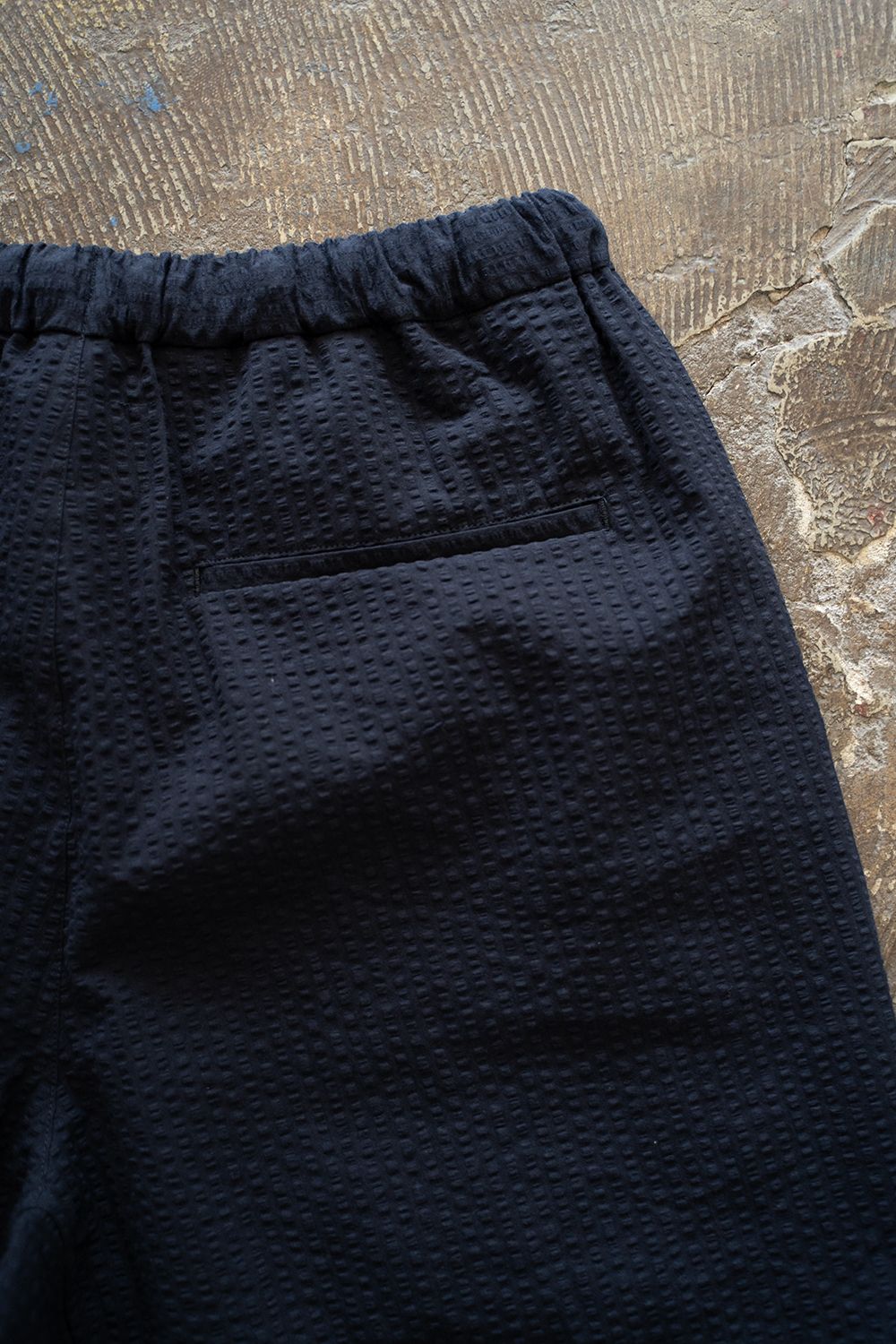 【25SS】"week s/s"pajama【セットアップ】(seersucker NAVY)