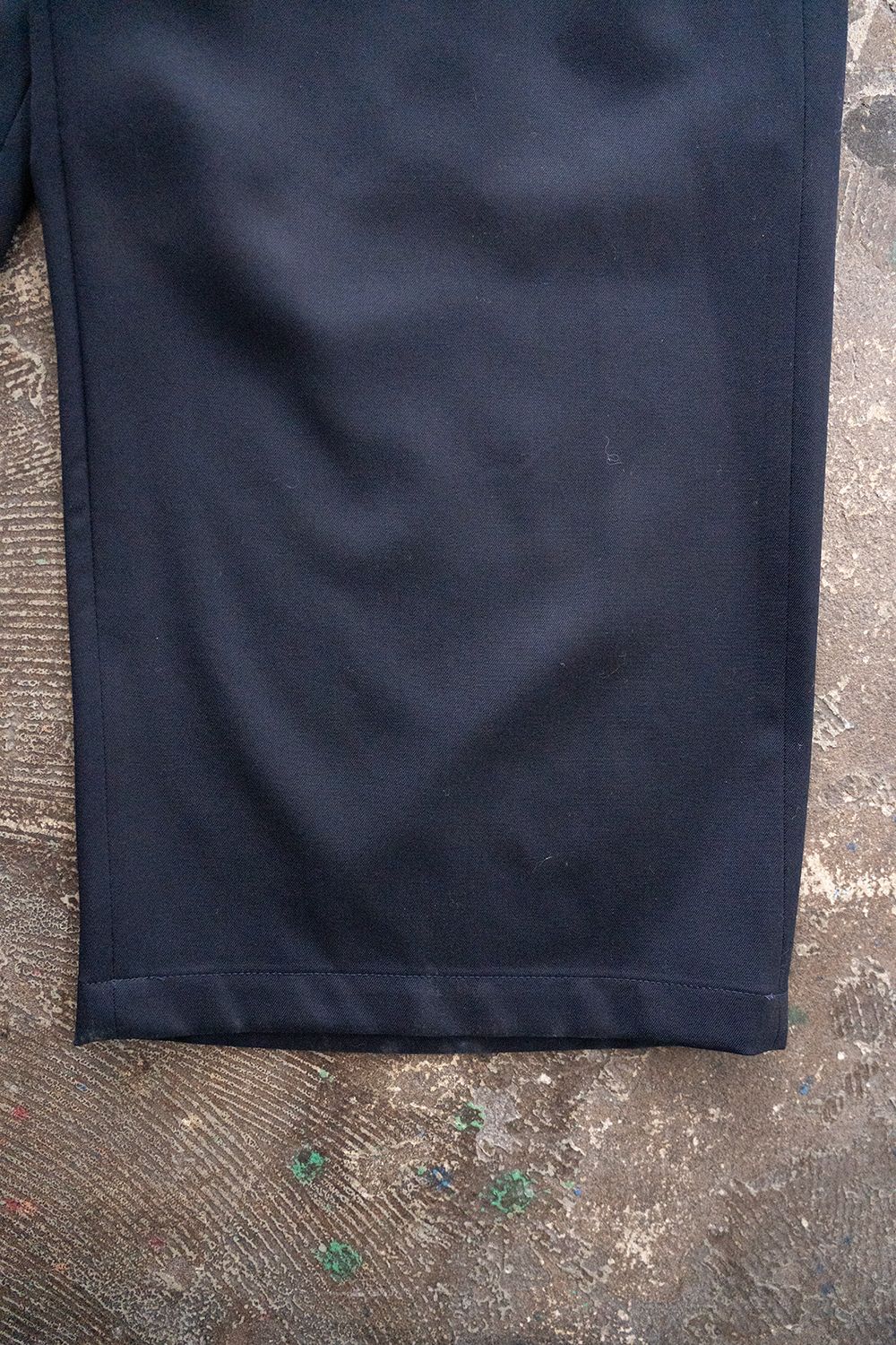 【ラスト1点】【26SS】2Tuck Wide Easy Pants/2タックワイドイージーパンツ(NAVY)