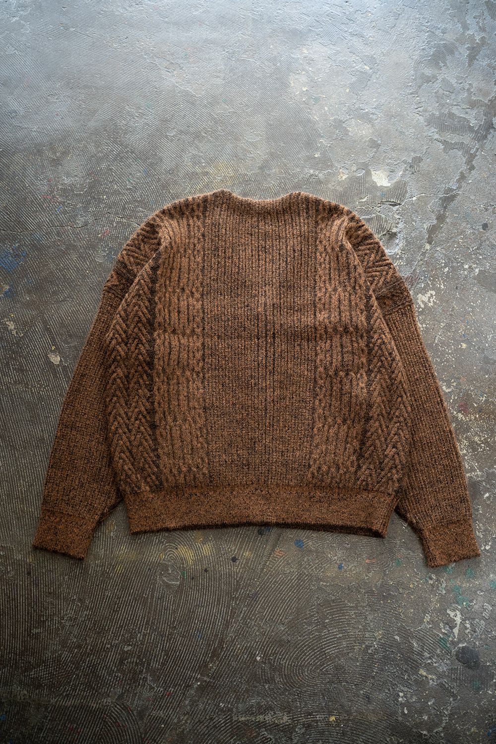 【25AW】Sekkei Mohair Cardigan(ORANGE)
