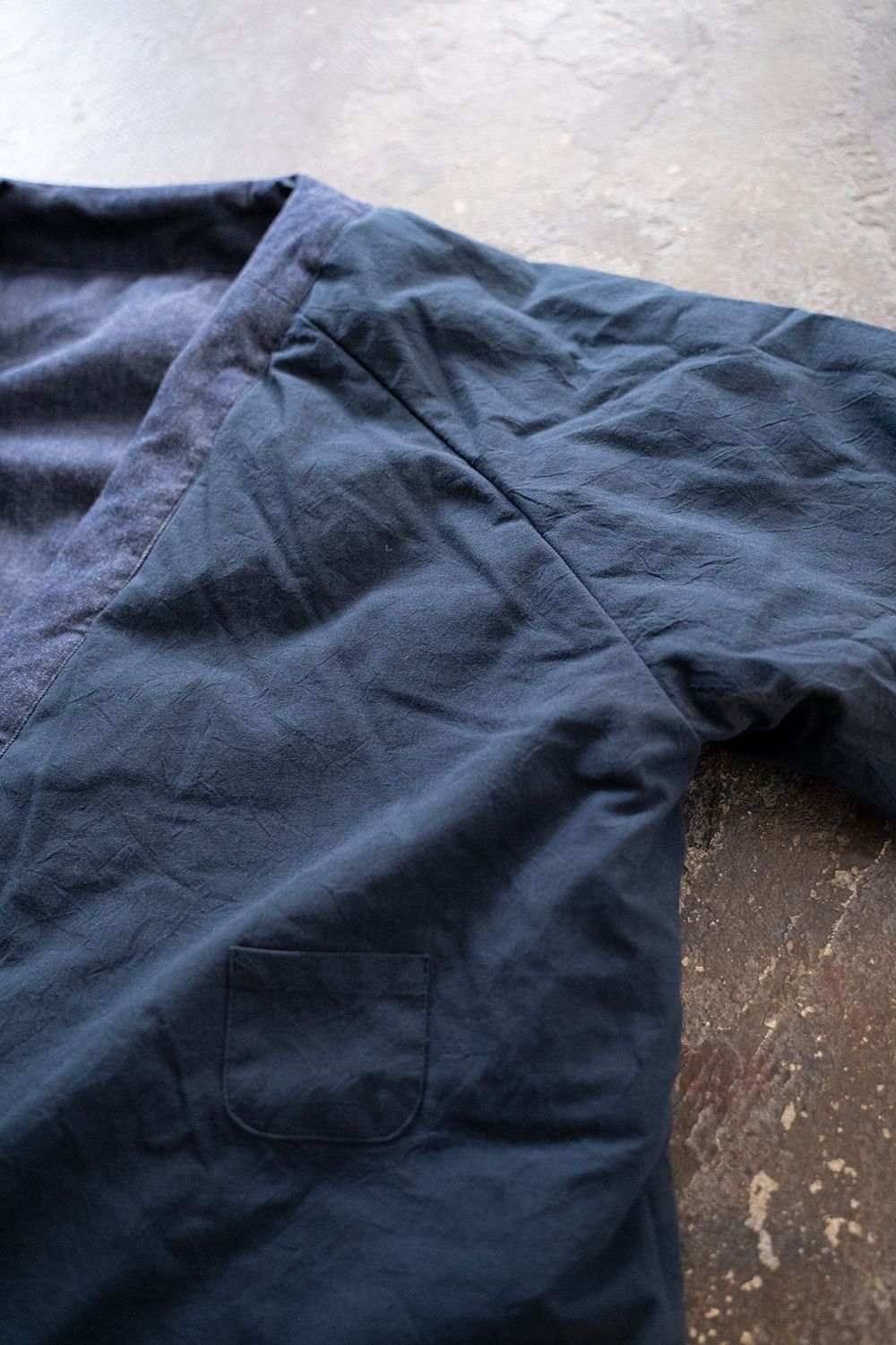 【ラスト1点】"futon"gown(DENIM)