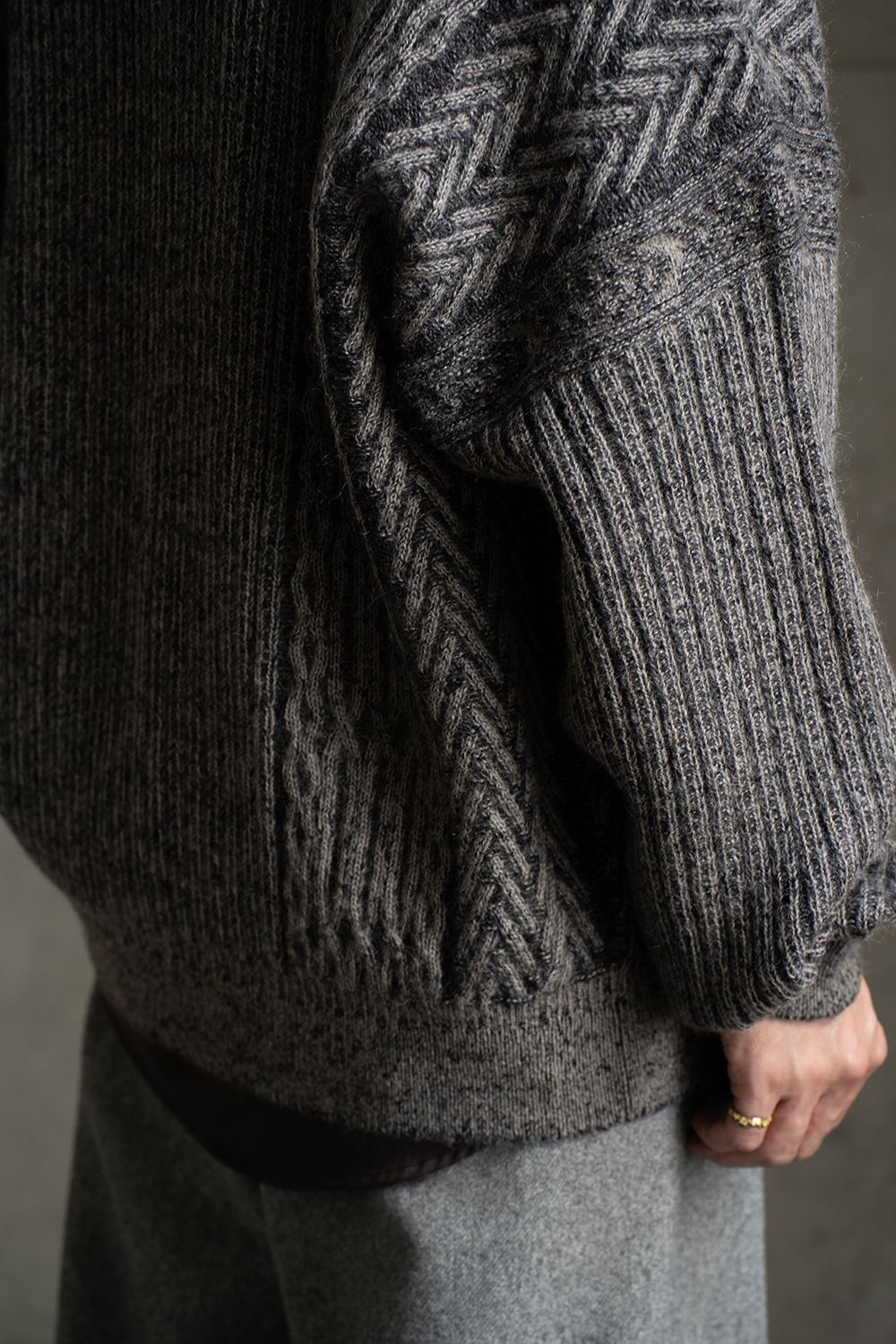【25AW】Sekkei Mohair Cardigan(BEIGE)