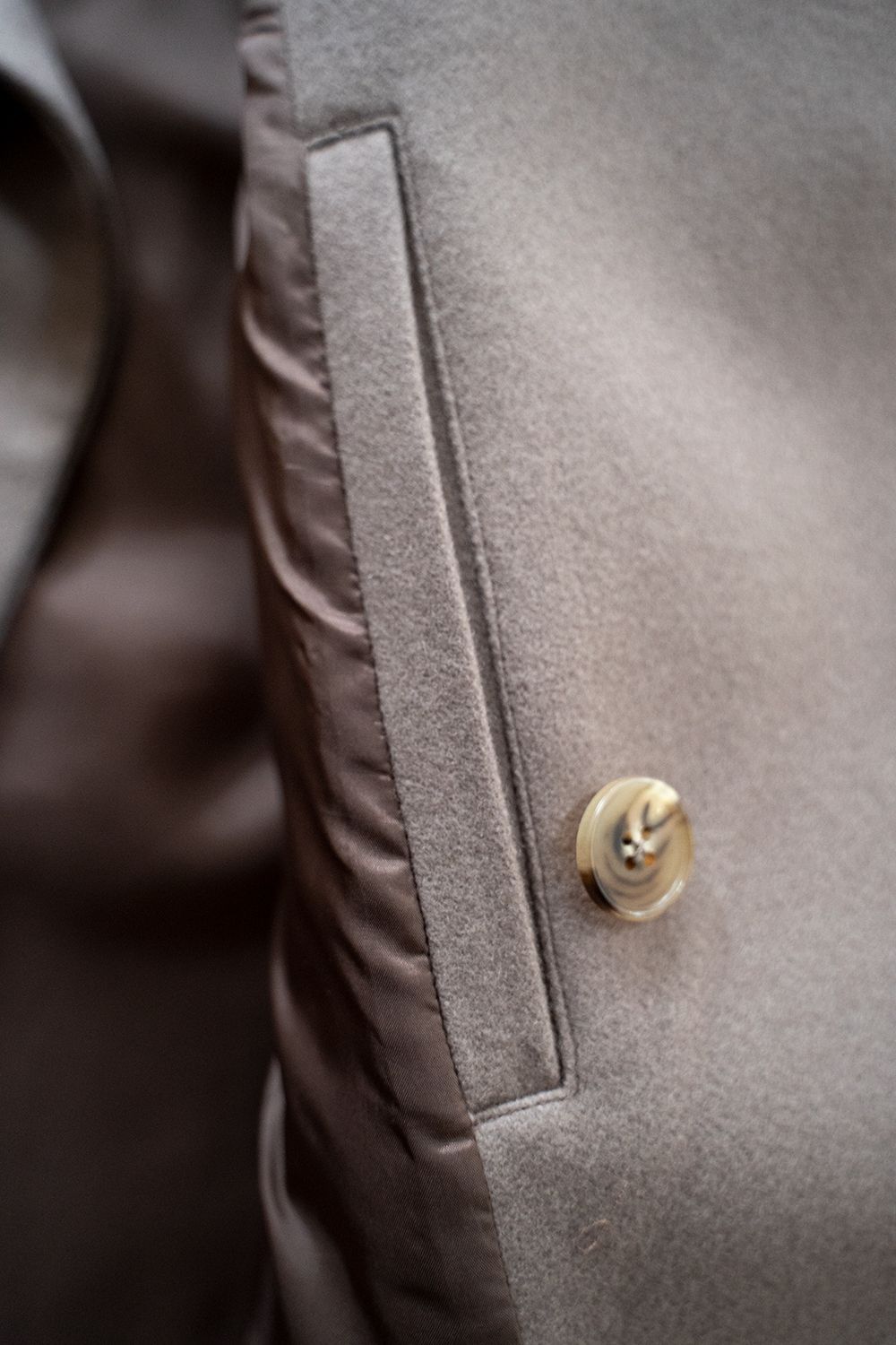 【ラスト1点】【21AW】Belted Over Coat/ベルテッドオーバーコート(BEIGE)