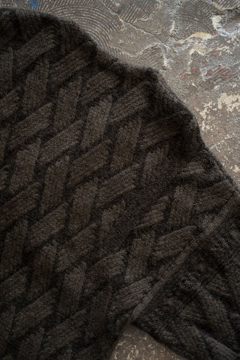 【26AW】Ochiba Mohair Cardigan(OLIVE)