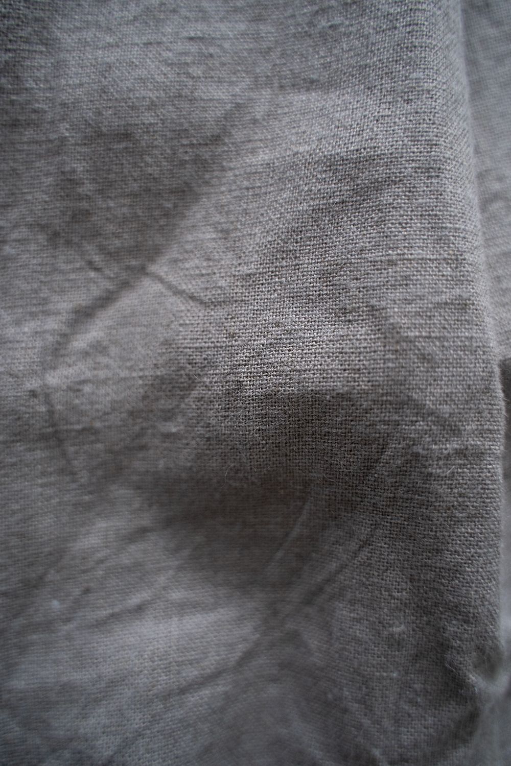 【ラスト1点】【24SS】リネン×ラミーハーフパンツ(GRAY)
